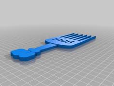 Soul Comb (Pick) V1 3D Printer Model