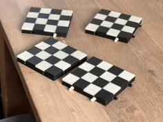 Modular Chess Board 3D Printer Model