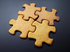 Puzzle Piece Cookie Cutter / Ginger Bread 3D Printer Model