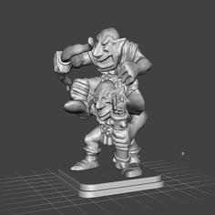 HeroQuest – Goblin Archer Tag Team 3D Printer Model