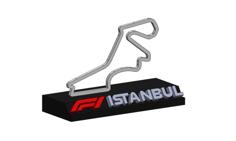 Formula 1 Turkish GP Istanbul Map 3D Printer Model