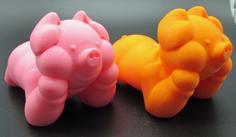 Cute Pig 3D Printer Model