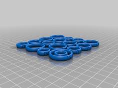 Ring Sizer 3D Printer Model