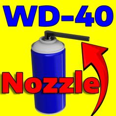 WD-40 Big Blast Replacement Nozzle REMIX 3D Printer Model