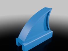 HO Scale Wheel Stop 3D Printer Model