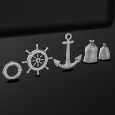 Pirate Ship Diorama Pack 3D Printer Model