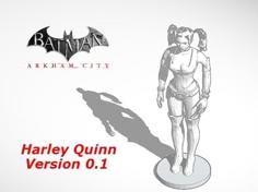 Harley Quinn (Batman) Version 0.1 3D Printer Model