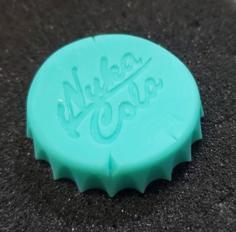 Damaged/Flat Nuka Cola Cap 3D Printer Model