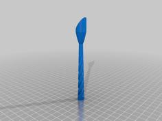 Herb Spoon 3D Printer Model