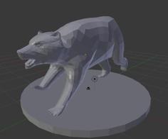 Bear For Tabletop Gaming 3D Printer Model