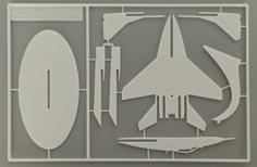 MiG-29 Kit Card 3D Printer Model