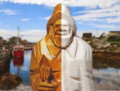 “Nova Scotian Fisherman” By D. Daigle 3D Printer Model