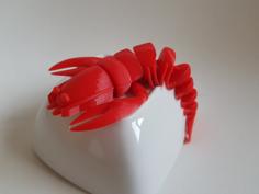 Articulated Lobster 3D Printer Model