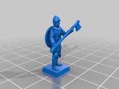 Generic Medieval Axemen 3D Printer Model