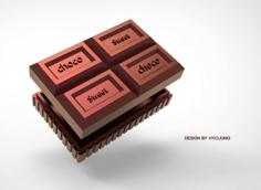 Chocolate Case 3D Printer Model