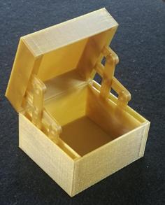 Box With Hidden Hinge 3D Printer Model