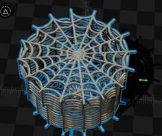 Spiderweb Box 3D Printer Model