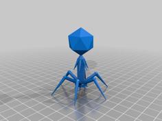 Bacteriophage T4 3D Printer Model