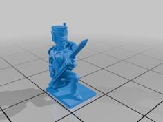 1-100 French 1807 Light Infantry Chasseurs 3D Printer Model