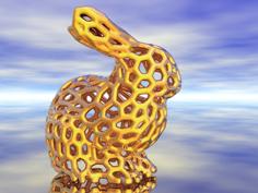 Voronoi Bunny 3D Printer Model