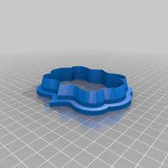 Fancy Frame Cookie Cutter 3D Printer Model