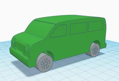 Van Print In Place 3D Printer Model