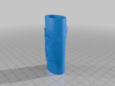 Larry Bird Lighter Sleeve 3D Printer Model