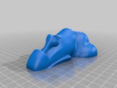 Moai Fridge Magnet 3D Printer Model