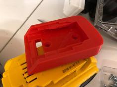 DeWalt Battery Holder 3D Printer Model