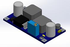 Buck Boost Converter Module 3D Printer Model