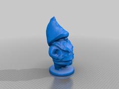 Garden Gnome 3D Printer Model