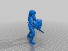 Bearded Link 3D Printer Model