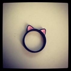 Cat Ring 3D Printer Model