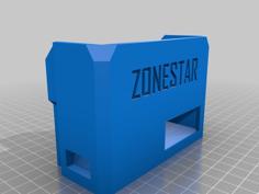 Power Supply Cover For Zonestar P802QR2 3D Printer Model