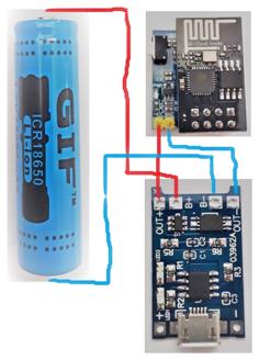 ESP8266-01 & DHT11 Wireless Temperature Sensor 3D Printer Model