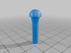 Window Crank Handle Pin For Dacia Logan 3D Printer Model