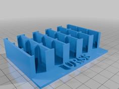 Twilight Struggle Insert 3D Printer Model