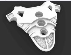 Adaptive Chest Armor For The Piraka Torso 3D Printer Model