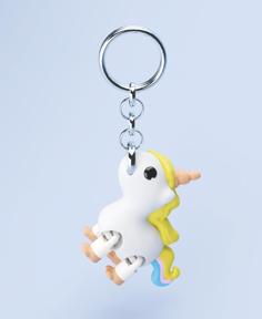 Flexi 3D Unicorn Keychain 3D Printer Model