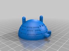 Capsule Corp. Building 3D Printer Model