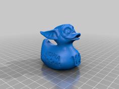 Royal Caribbean Utopia Of The Seas Yoda Duck 3D Printer Model