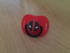 Deadpool Pacifier 3D Printer Model