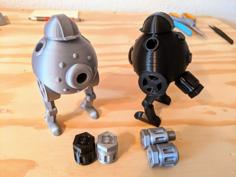 CueBot 3D Printer Model