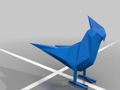 Low-Poly Cockatiel 3D Printer Model