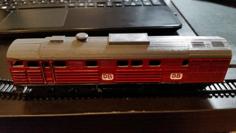 Remix Of 2TE116 Russian Diesel Train In H0 (1:87) 3D Printer Model