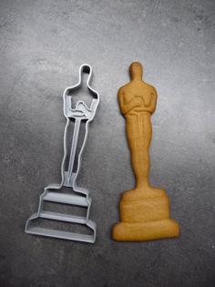 Oscar Award Cookie Cutter 3D Printer Model