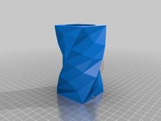 Low Poly Toothpaste Holder 3D Printer Model