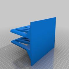 Vertical Laptop Stand 3D Printer Model