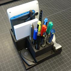 Desk Organizer 3×5 Index Card 3D Printer Model