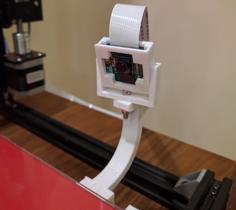 Raspberry Pi Camera V2 Print Bed Mount 3D Printer Model